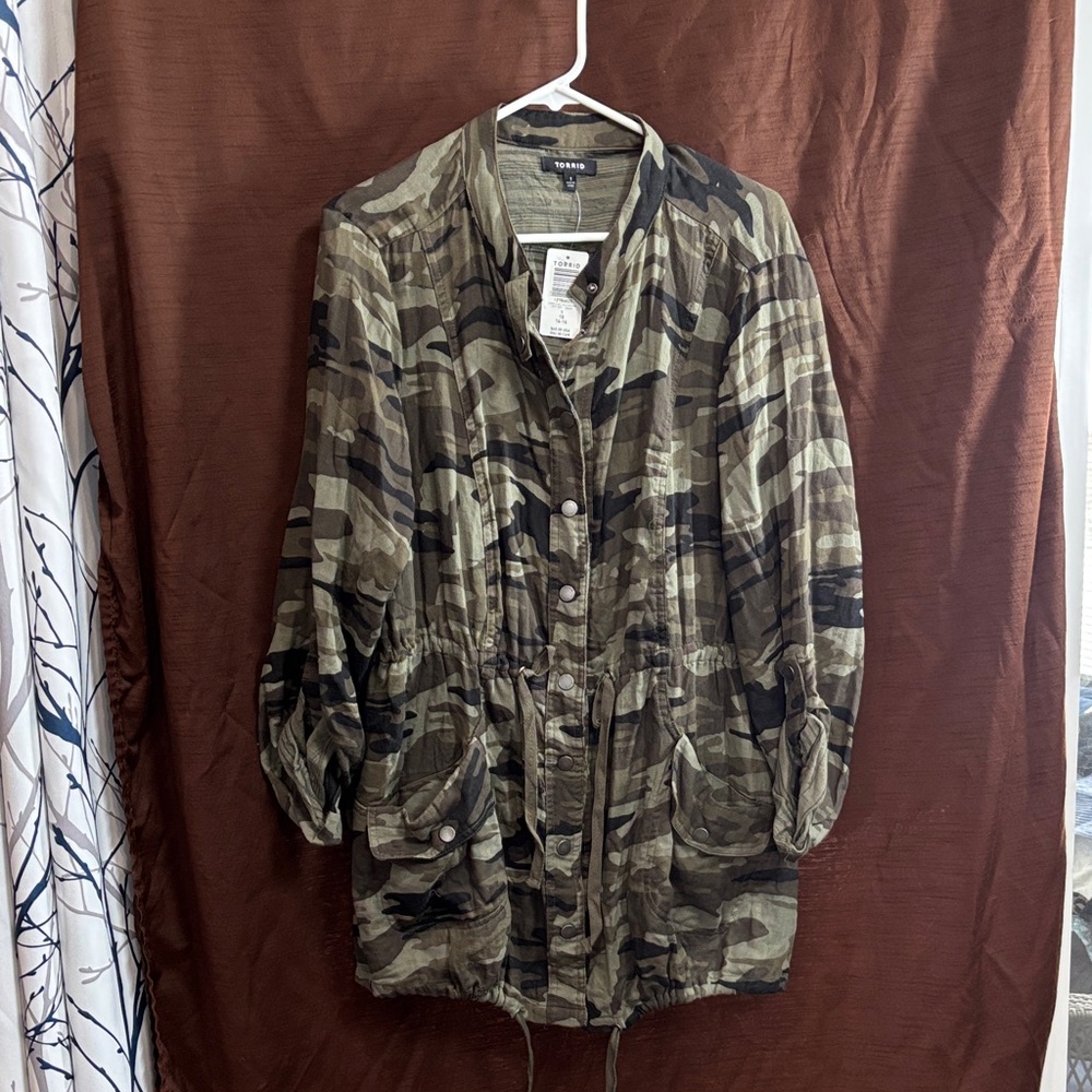 Torrid Camouflage Utility Jacket